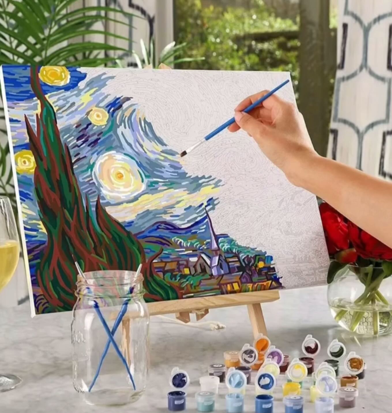 Paint by Numbers Kit — Van Gogh Starry Night