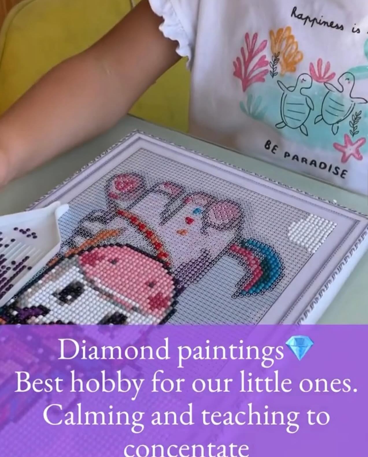 Paint by Numbers Kit — Dolphins and Rainbow