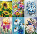Paint by Numbers Kit — Floral Designs Set