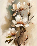 Paint by Numbers Kit — White Magnolia Branch