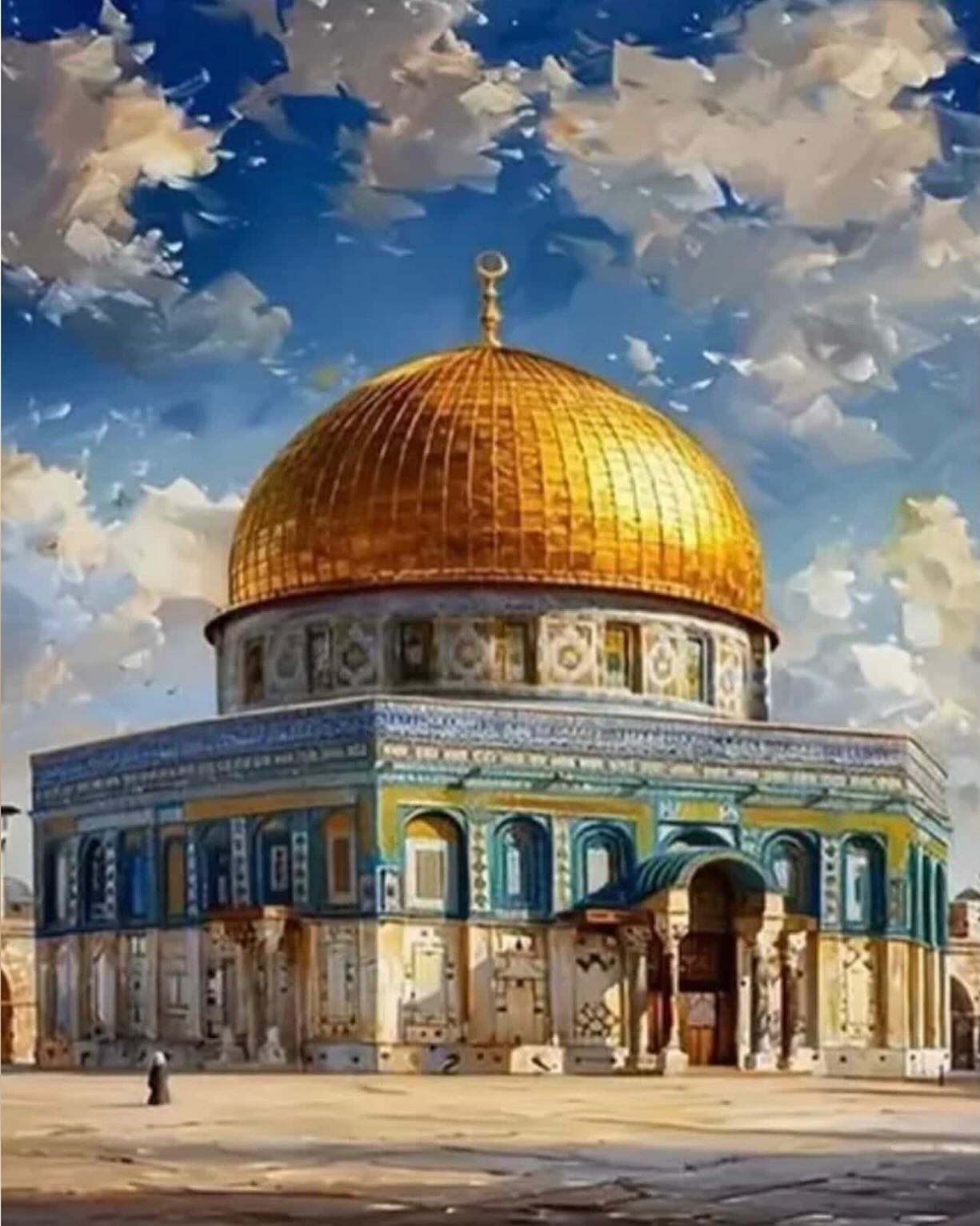 Paint by Numbers Kit — Dome of the Rock