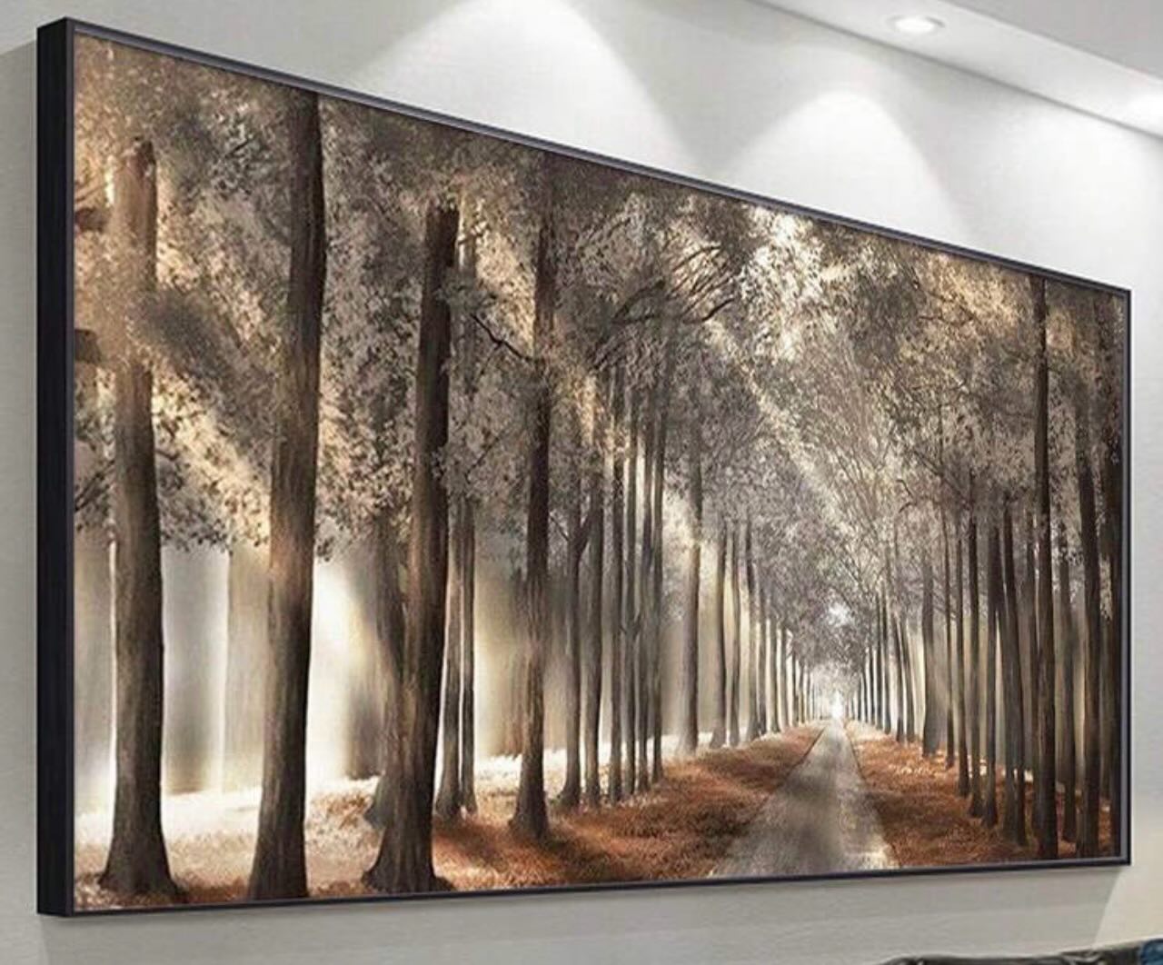 Paint by Numbers Kit — Tree Lined Forest Path