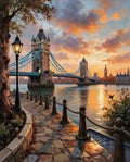 Paint by Numbers Kit — London Tower Bridge