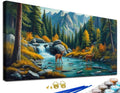 Paint by Numbers Kit — Deer at Mountain Stream
