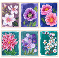 Paint by Numbers Kit — Painted Flowers Set